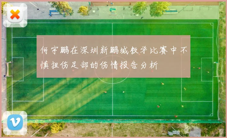 何宇鹏在深圳新鹏城教学比赛中不慎扭伤足部的伤情报告分析